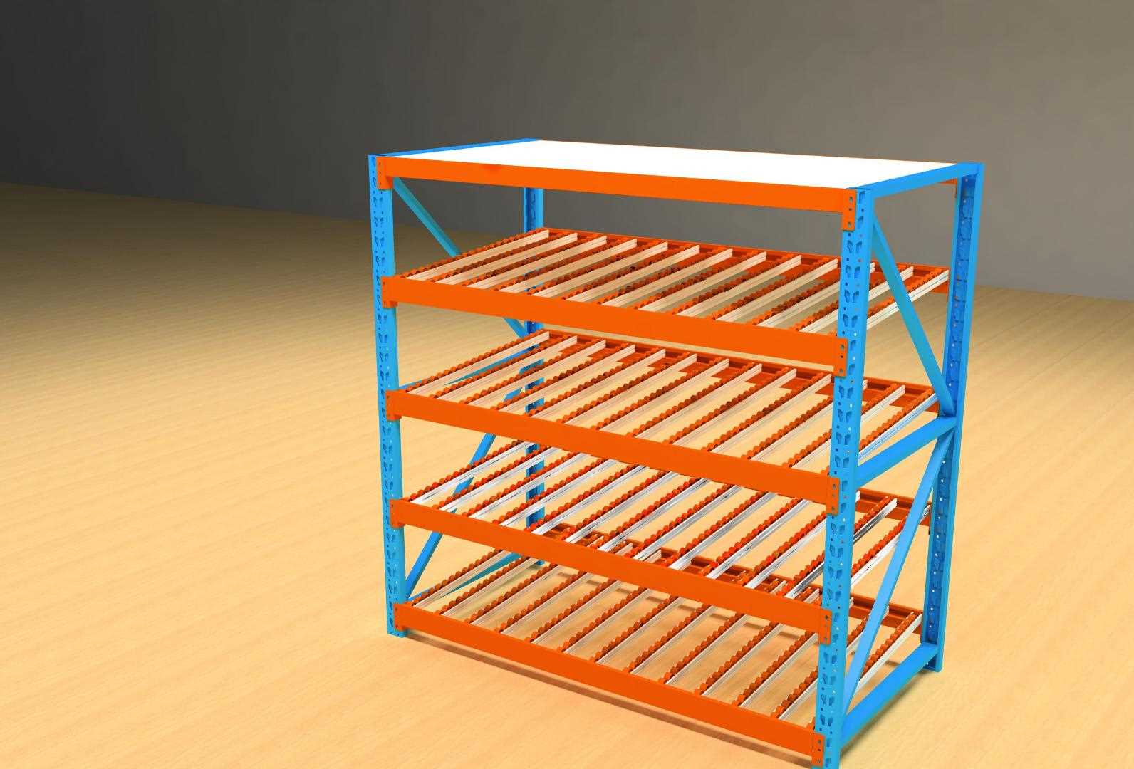 流利條貨架設(shè)計(jì)