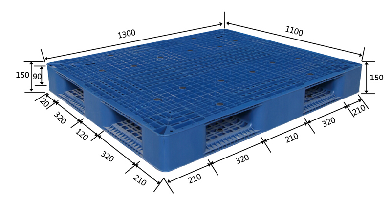 1311雙面網(wǎng)格塑料托盤